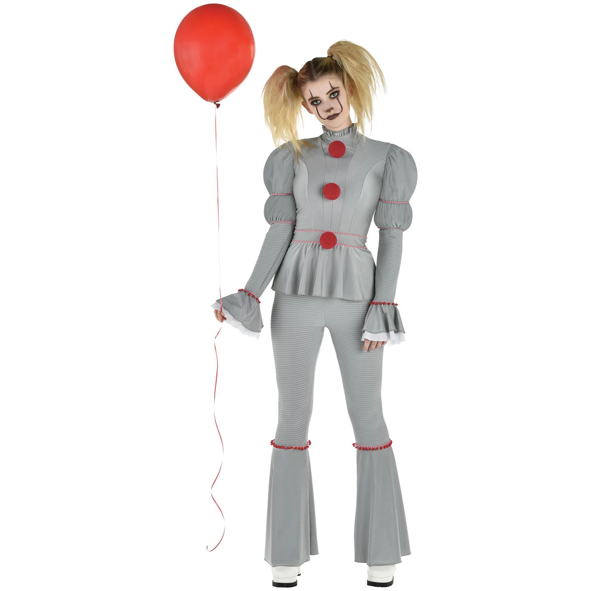 Women's Pennywise Costume - IT Chapter 2 Halloween Outfit