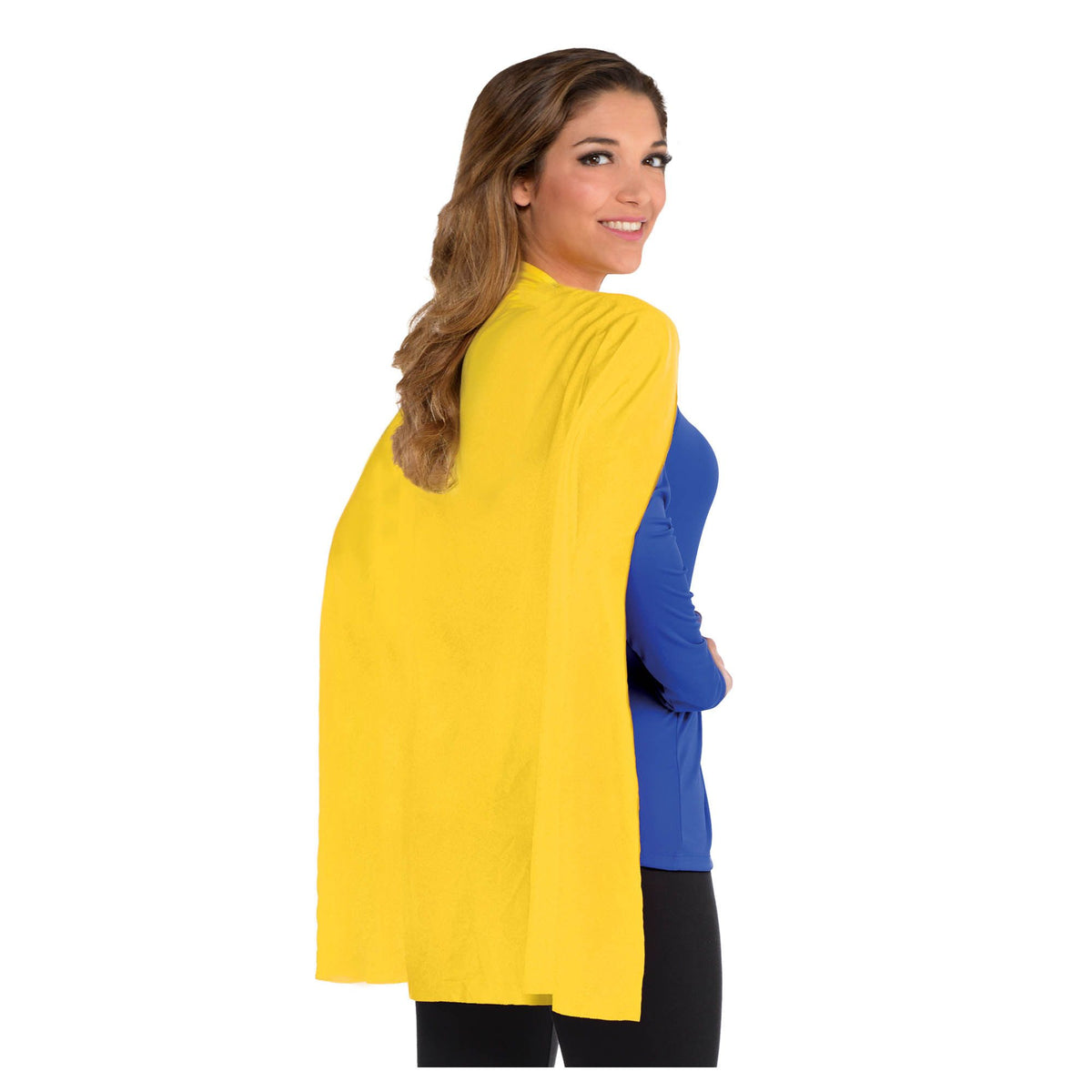 Yellow Superhero Cape Costume Accessory
