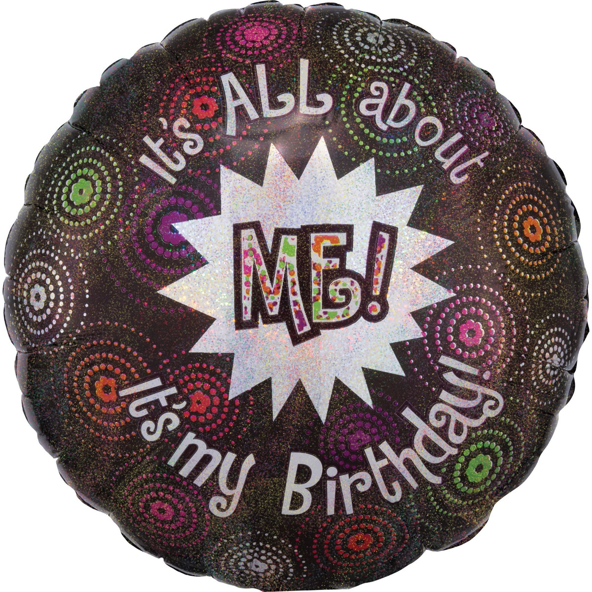 It's All About Me Birthday Foil Balloon - 18 inch