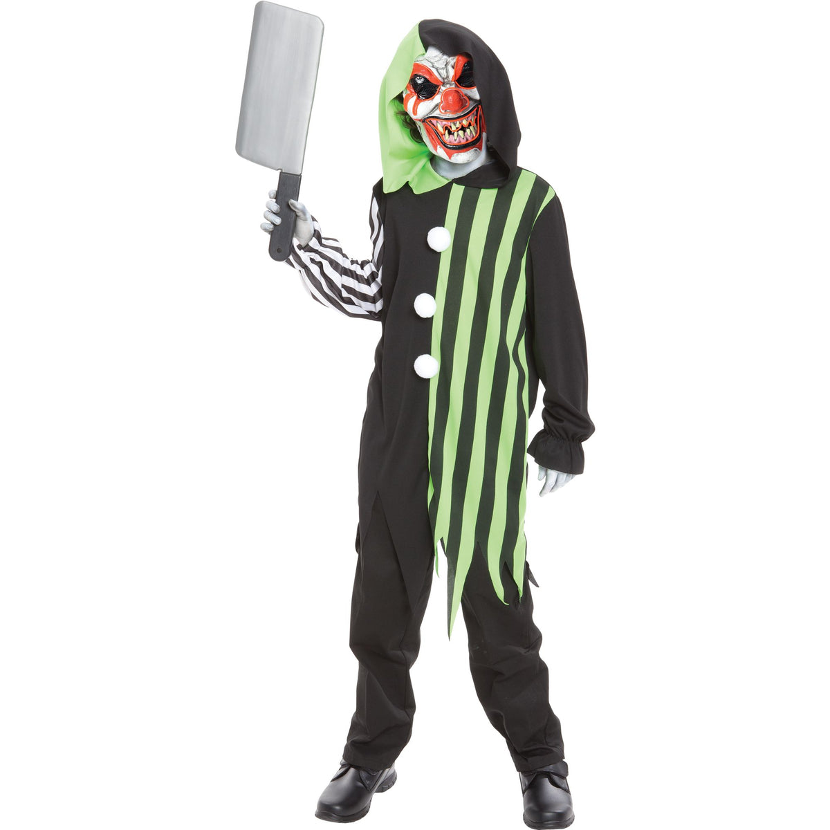 Kids' Sinister Clown Halloween Costume - Child S (4-6)