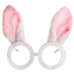 Plush Bunny Ears Glasses - Easter Costume Accessory