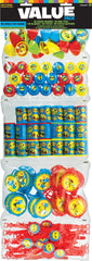 Smiley Party Favor Mega Value Pack - 100 Pieces
