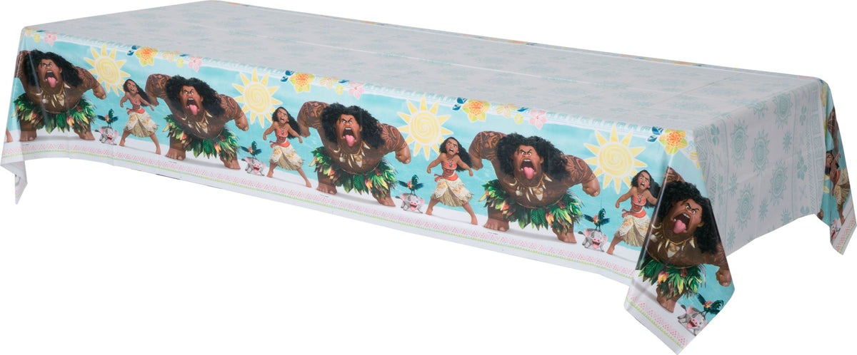 Disney Moana Plastic Table Cover for Kids Birthday Parties