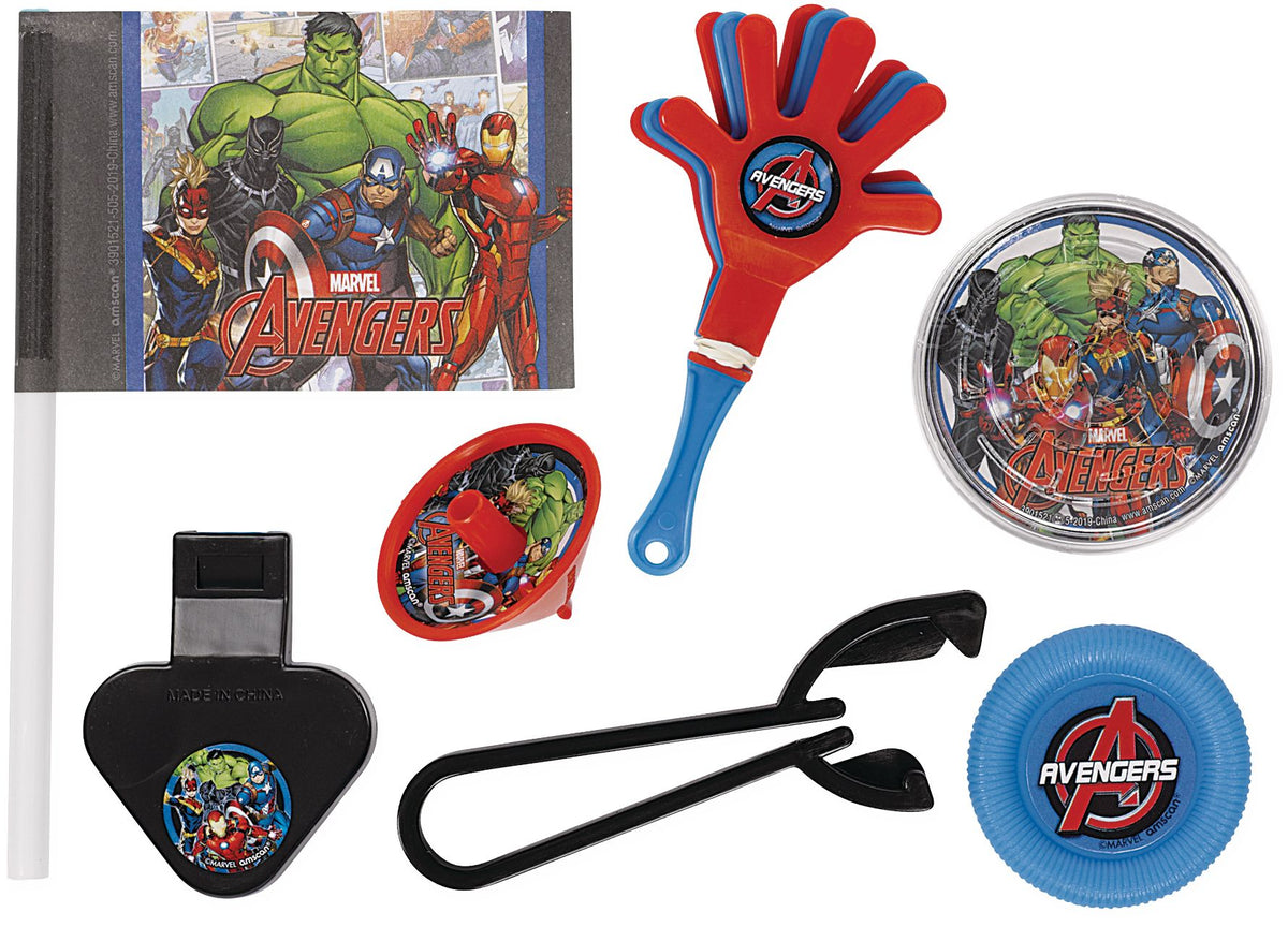 Marvel Avengers Party Favour Mega Pack - 48-Piece Set