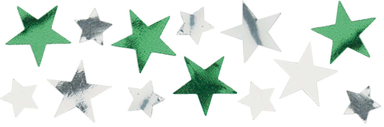 Soccer & Stars Confetti Pack - Sports Party Decoration, 1.2 oz