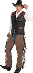 Deluxe Western Cowboy Vest Costume Accessory