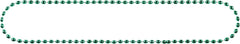 Festive Green Bead Necklaces - 50 Pack