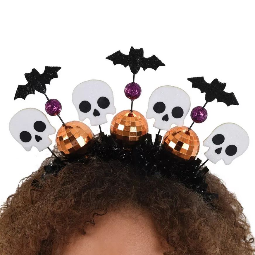 Spooky Mirror Ball Halloween Headband