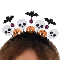 Spooky Mirror Ball Halloween Headband