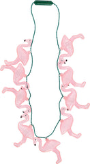Light-Up Flamingo Necklace - Tropical Summer Accessory