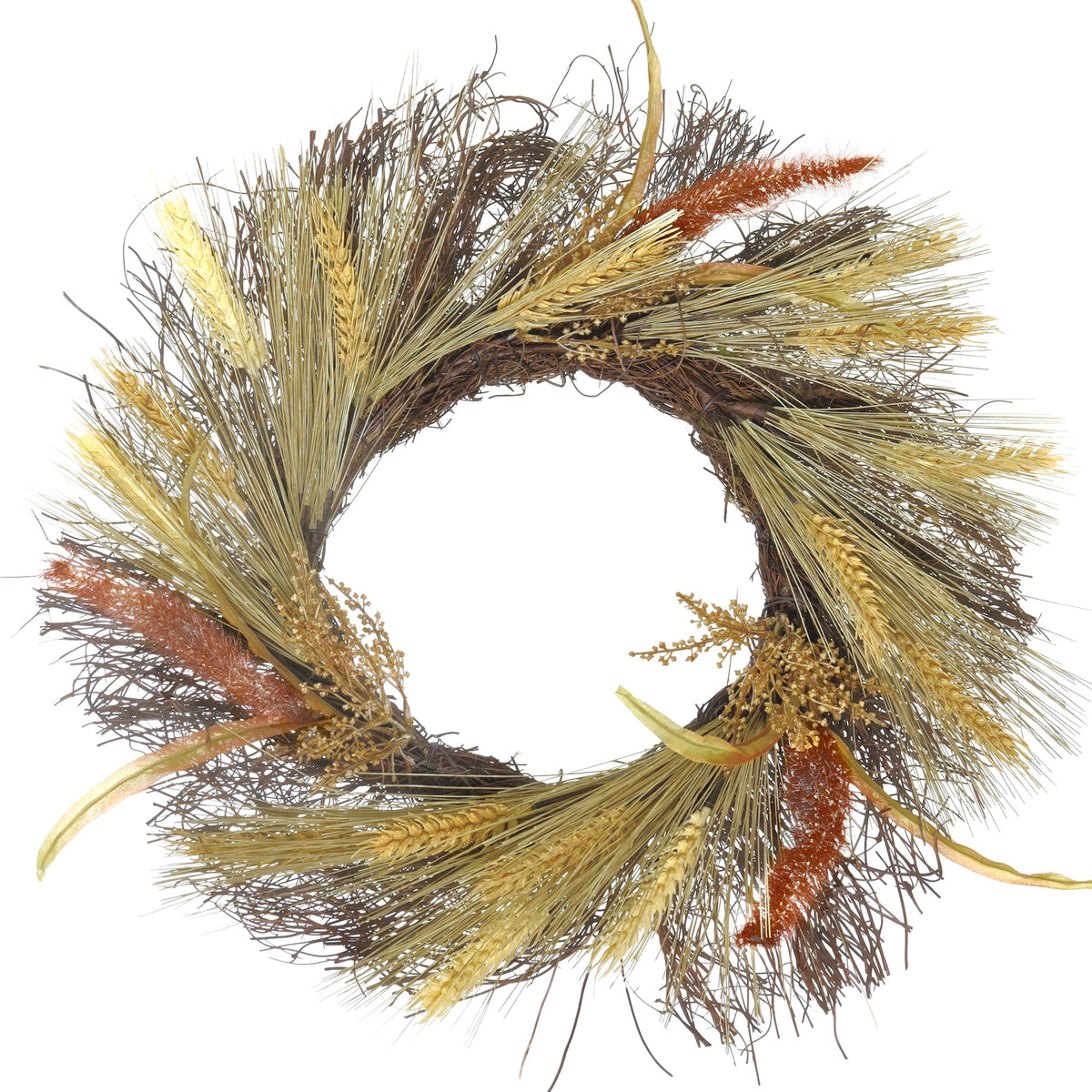 18" Harvest Fall Floral Wreath