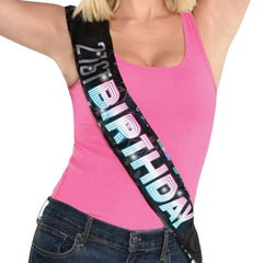 Light-Up "Finally 21" Birthday Sash