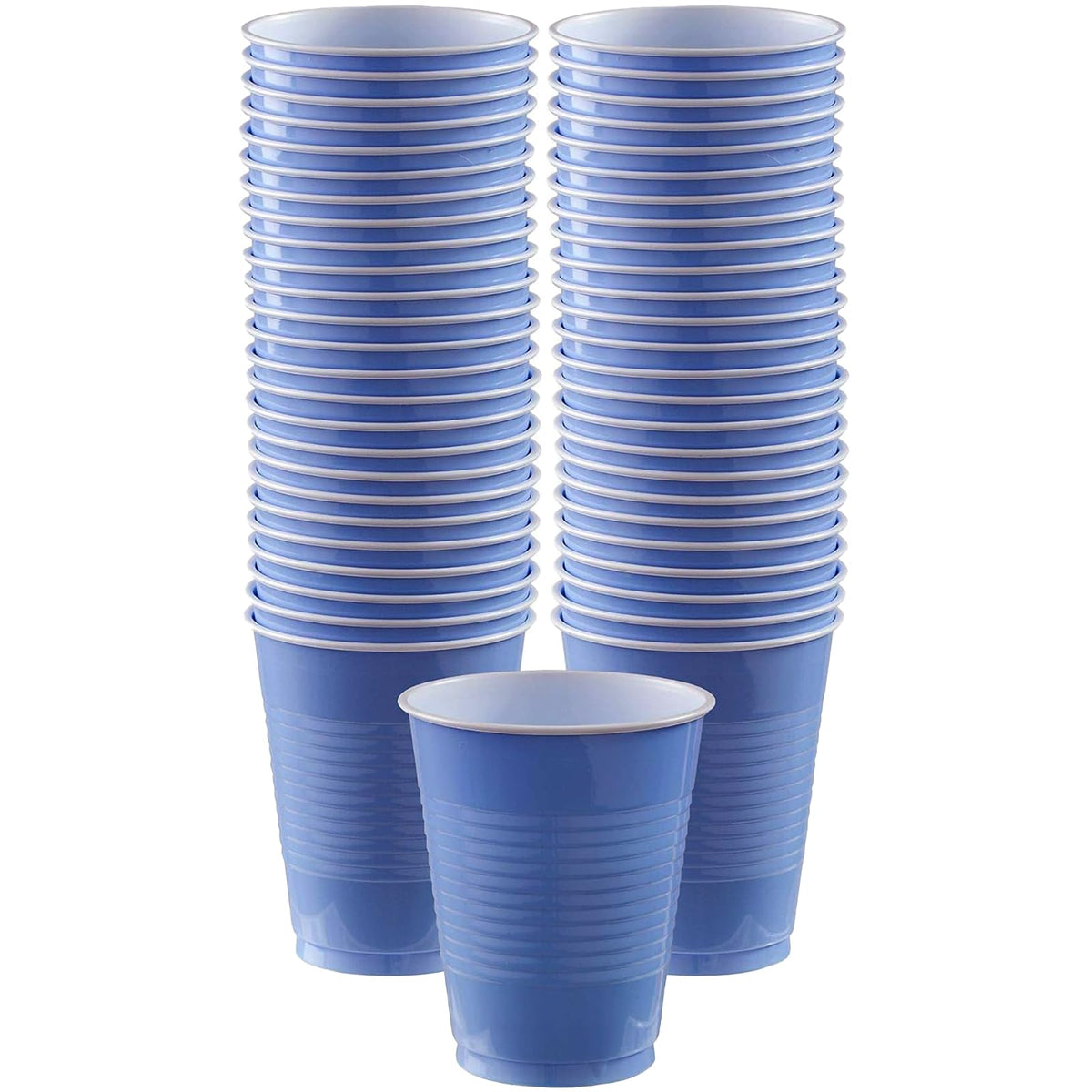 Pastel Blue 18 oz. High-Capacity Plastic Cups