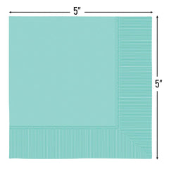 Robin's Egg Blue Beverage Napkins