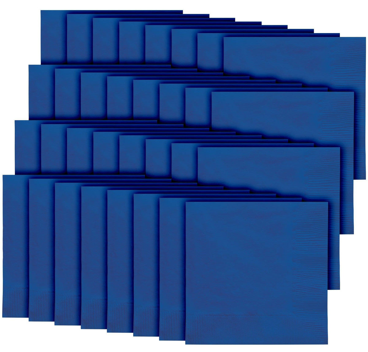 Royal Blue Luncheon Napkins - 6.5 In. X 6.5 In. - 32ct