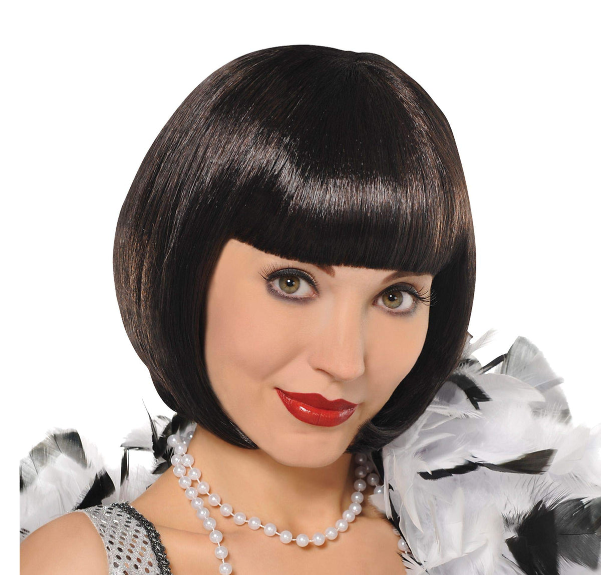 Classic Flapper Wig - Vintage Glam Costume Hairpiece