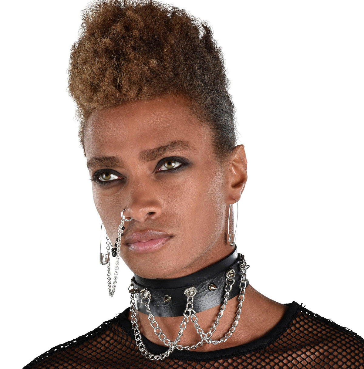 Spiked Halloween Choker Necklace