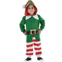Zipster Elf Costume for Kids - Toddler (3-4)
