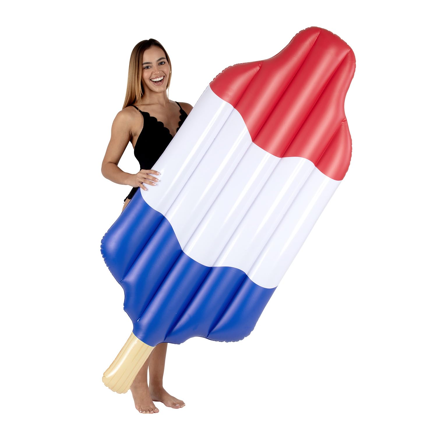 Patriotic Rocket Pop Inflatable Raft