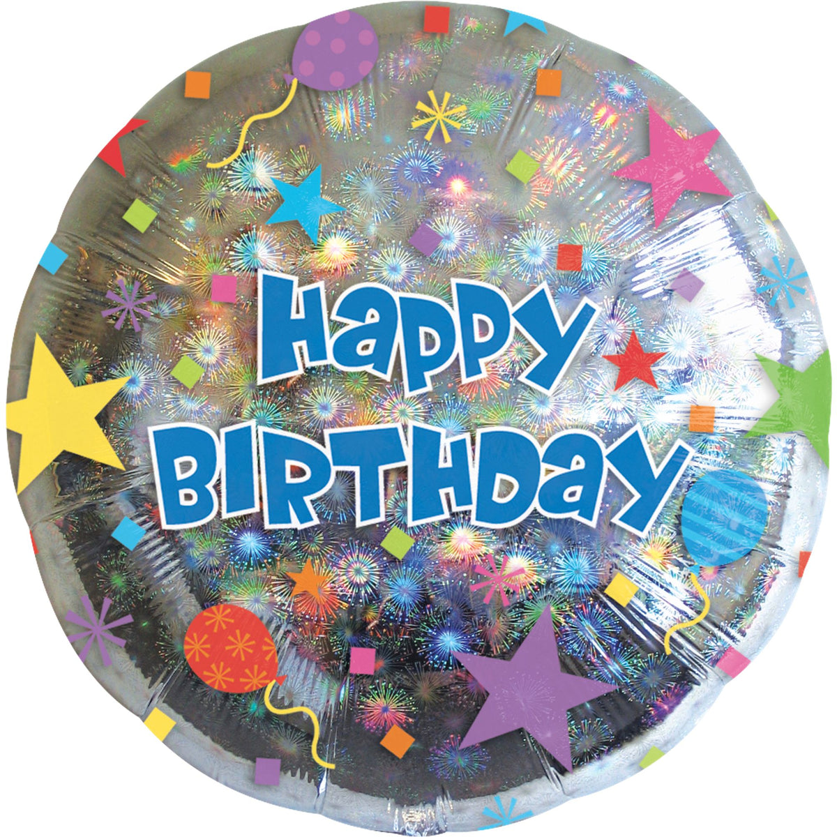 Urban Air - Vibrant 18" Happy Birthday Foil Balloon