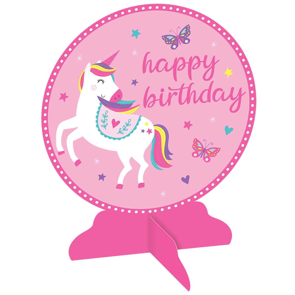 Little Gym - Enchanting Unicorn Birthday Table Decoration
