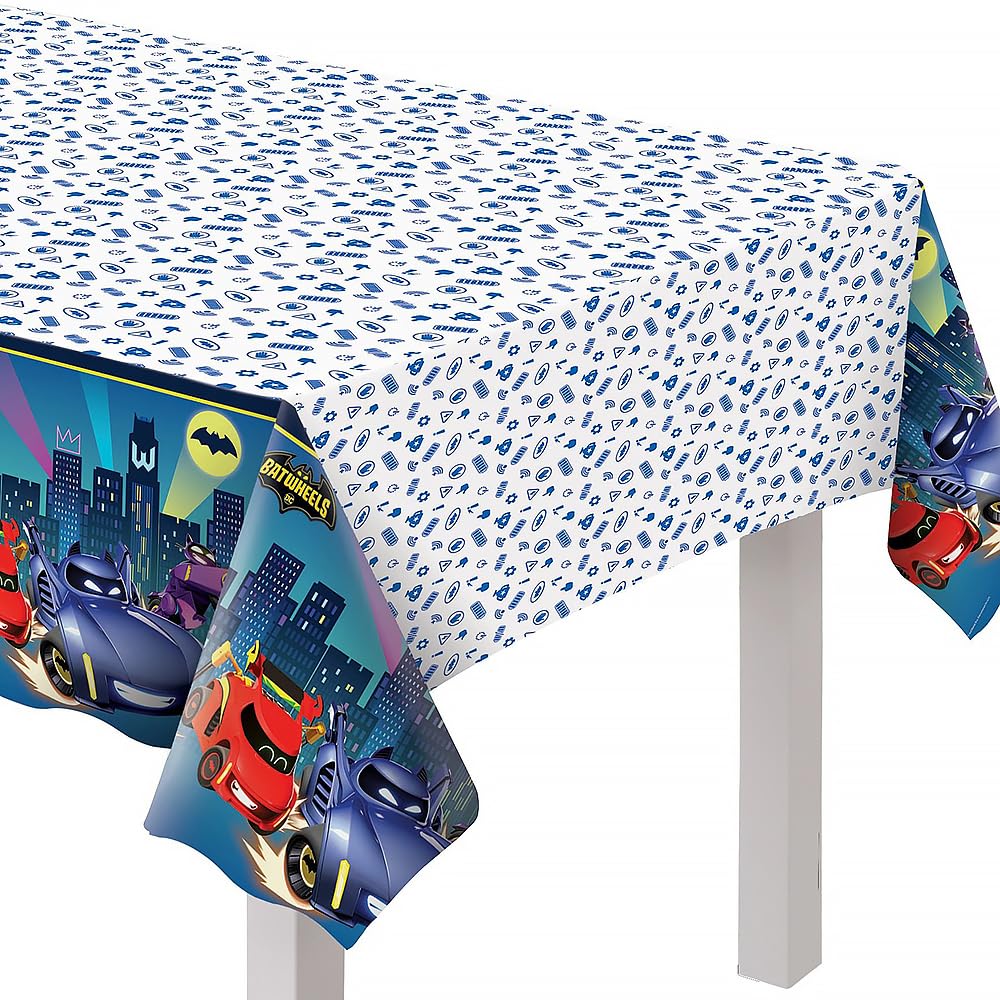 Little Gym - Warner Bros Batwheels Plastic Table Cover