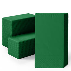 Emerald Green Guest Towel Napkins - 40 Ct.