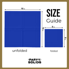 Dark Blue Dinner Napkins - 50 Ct.