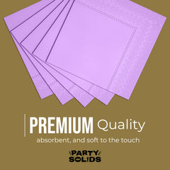 Lavender Dinner Napkins - 50 Ct.
