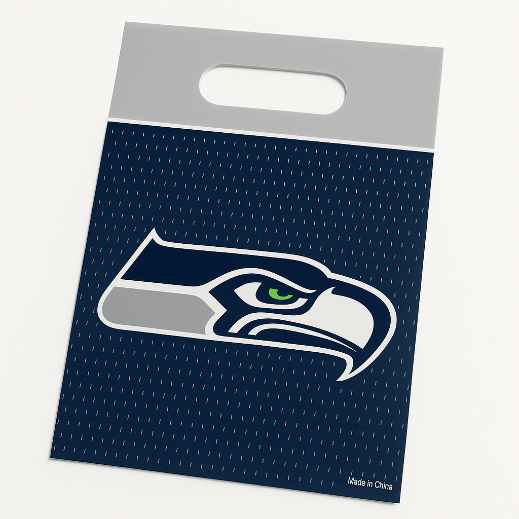 Seattle Seahawks Loot Bags - 8 Pack