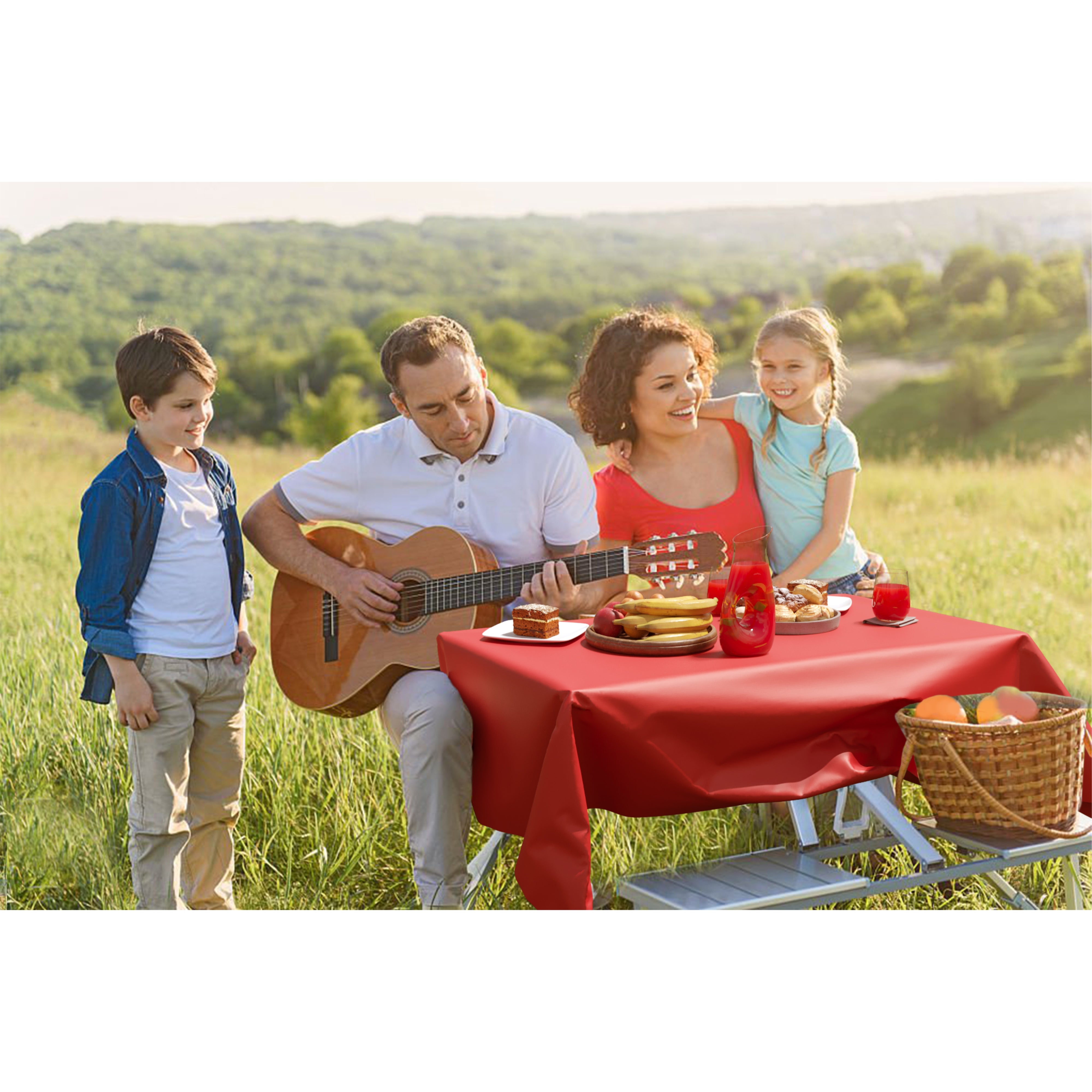 PMA - 40 In. x 600 Ft. Premium Red Table Roll