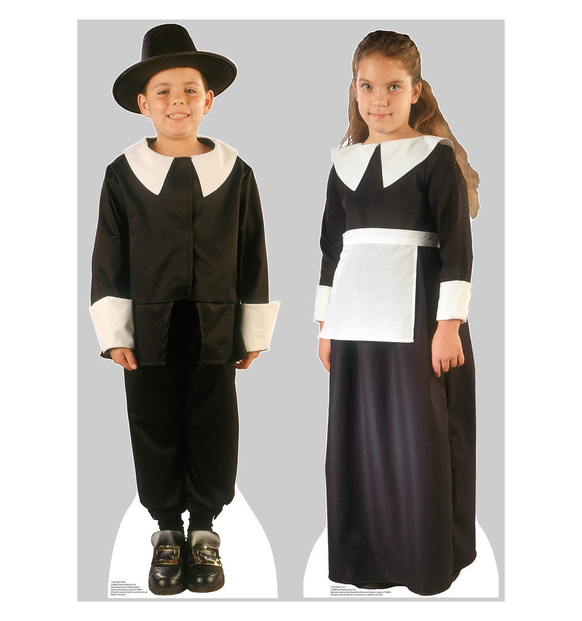 Pilgrim Boy and Pilgrim Girl Set