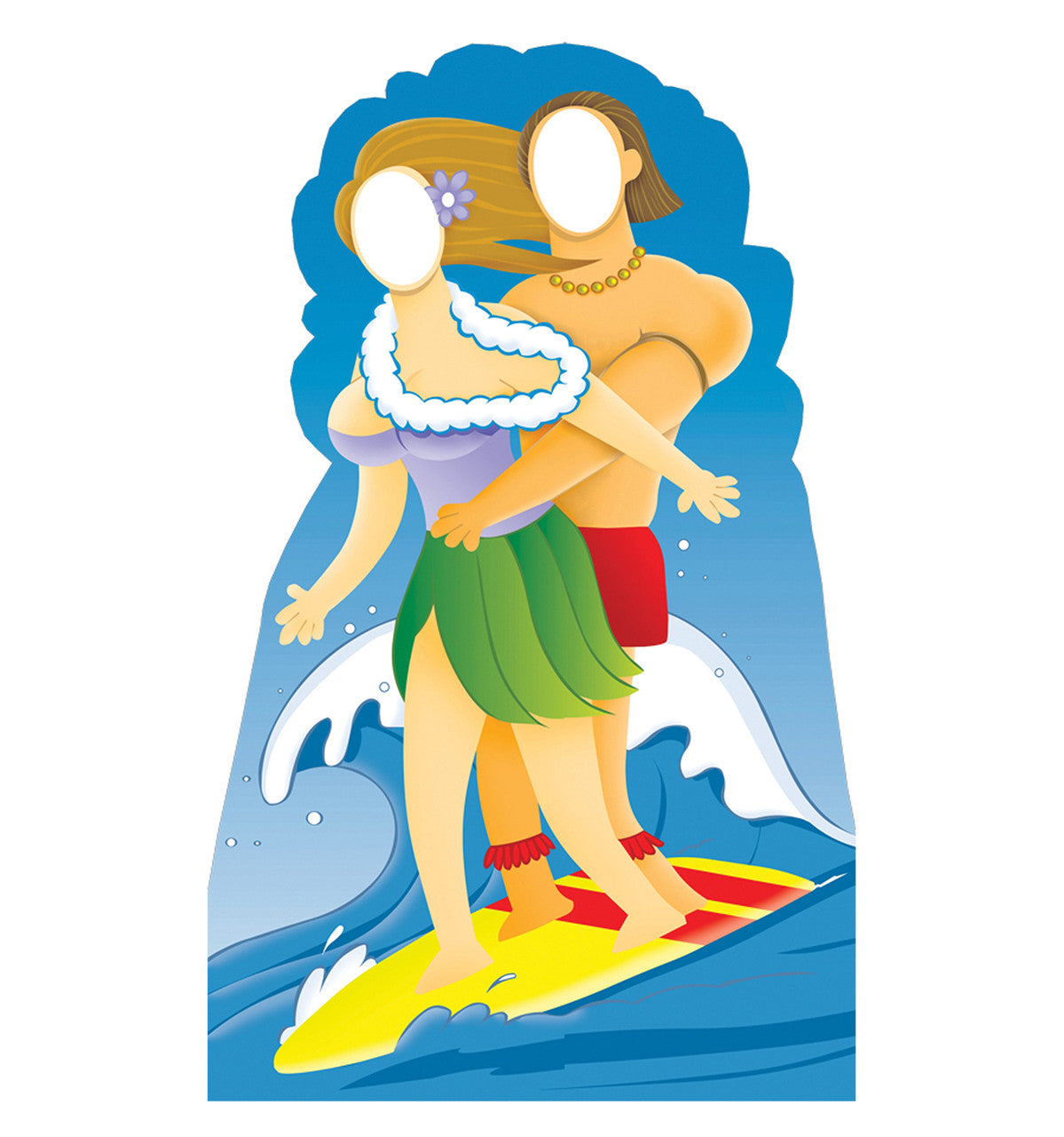 Surfer Couple Stand-In