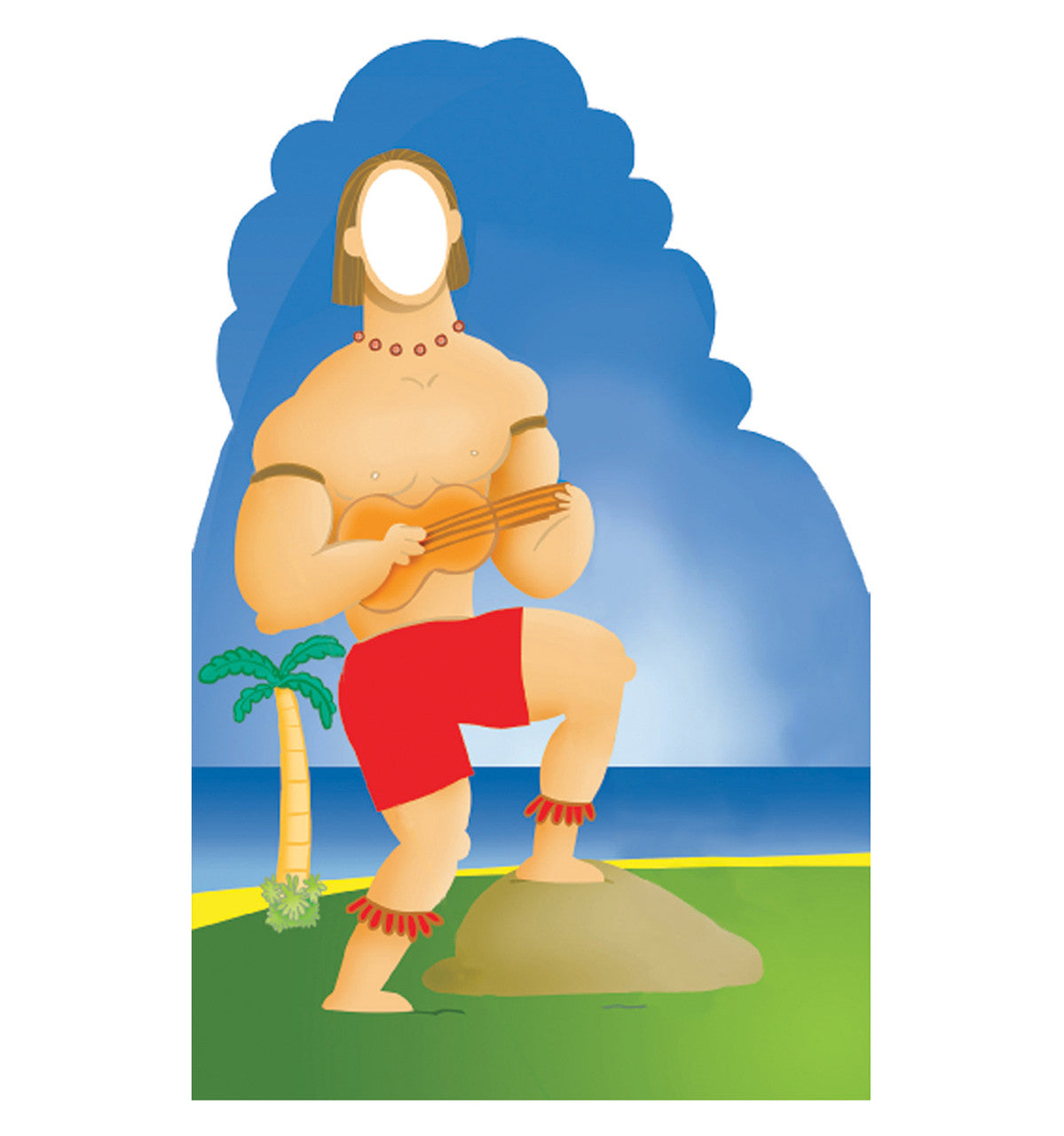 Hawaiian Guy Stand-In