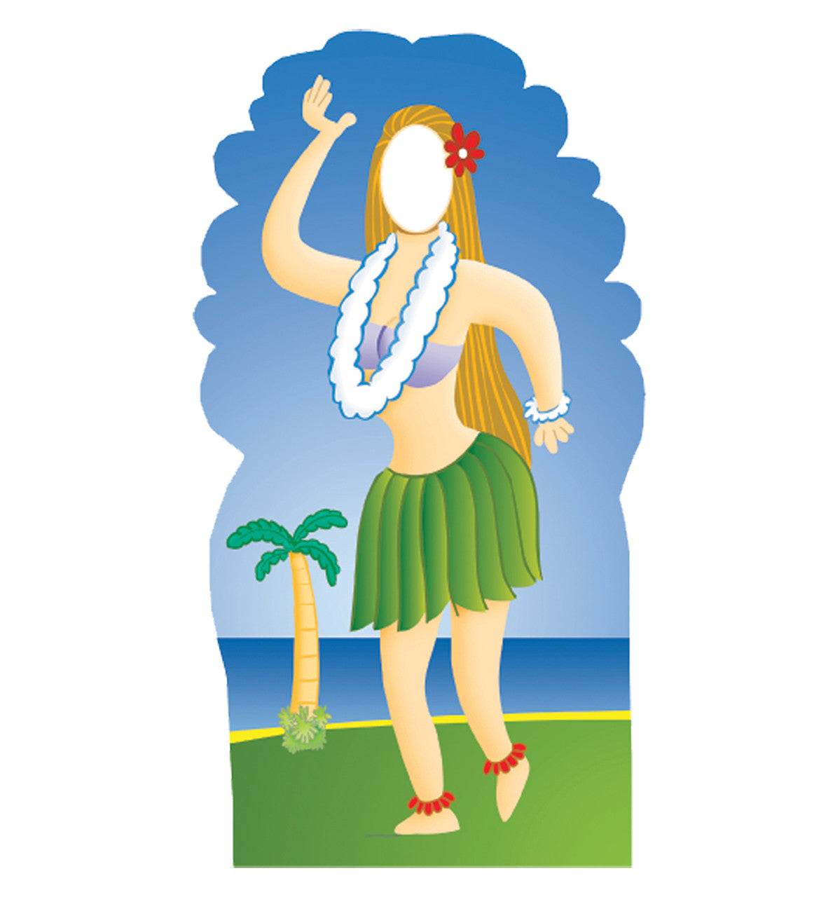Hula Girl Stand In