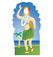 Hula Girl Stand In