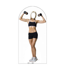 Muscle Woman Stand In