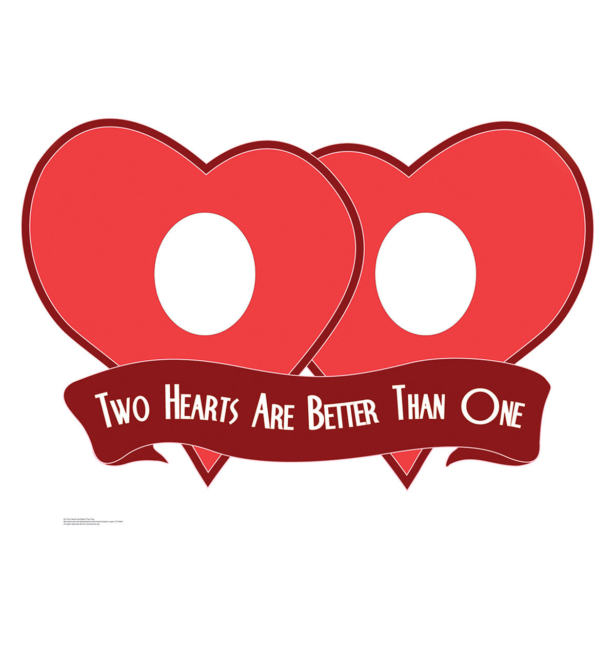 Valentine Hearts Stand In