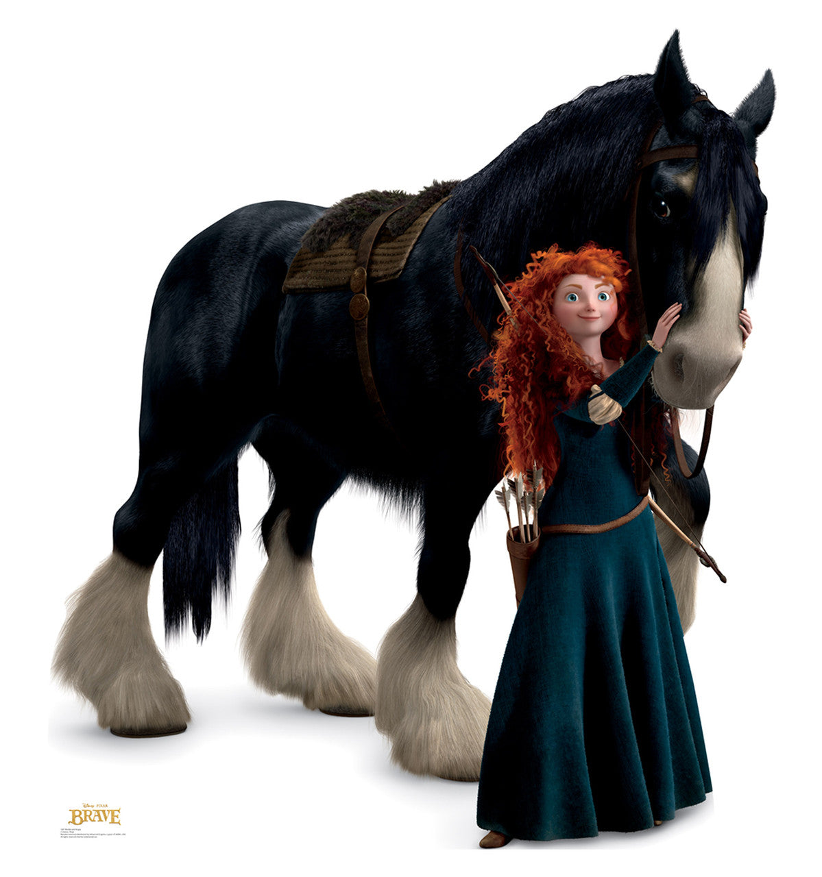 Merida and Angus - Brave