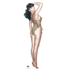 Bettie Page - Leopard Bikini