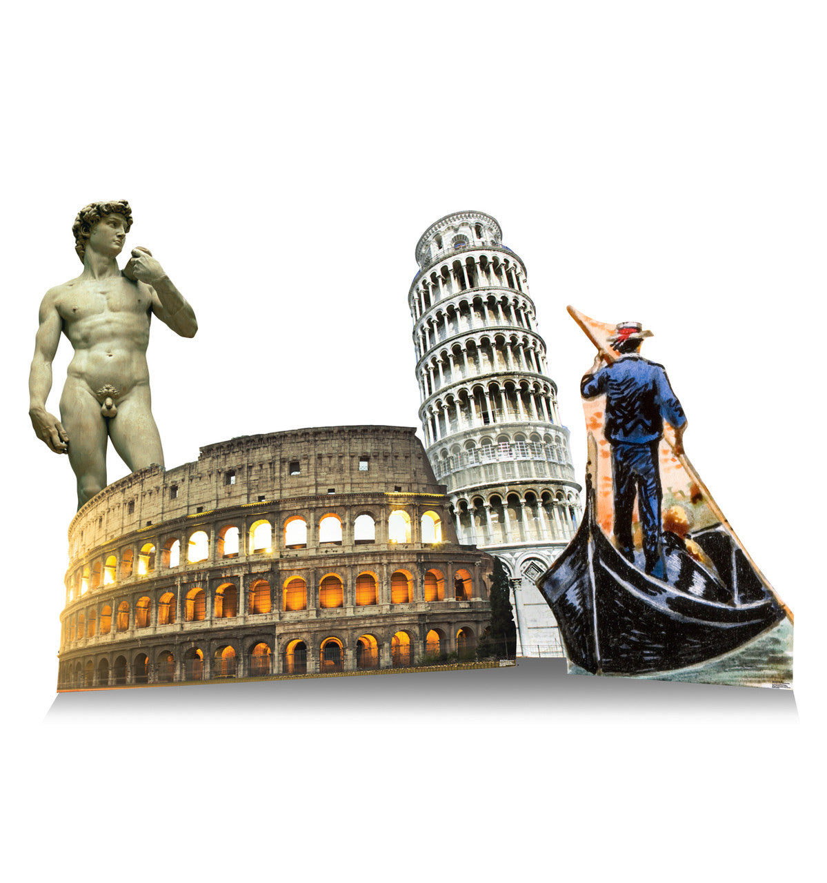 Italy Party Theme Set - Includes Items: 1855 - 1858