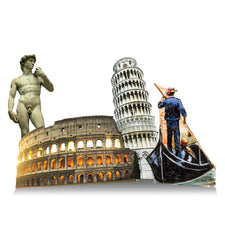 Italy Party Theme Set - Includes Items: 1855 - 1858