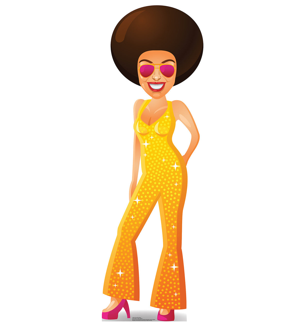 Cartoon Disco Dancer