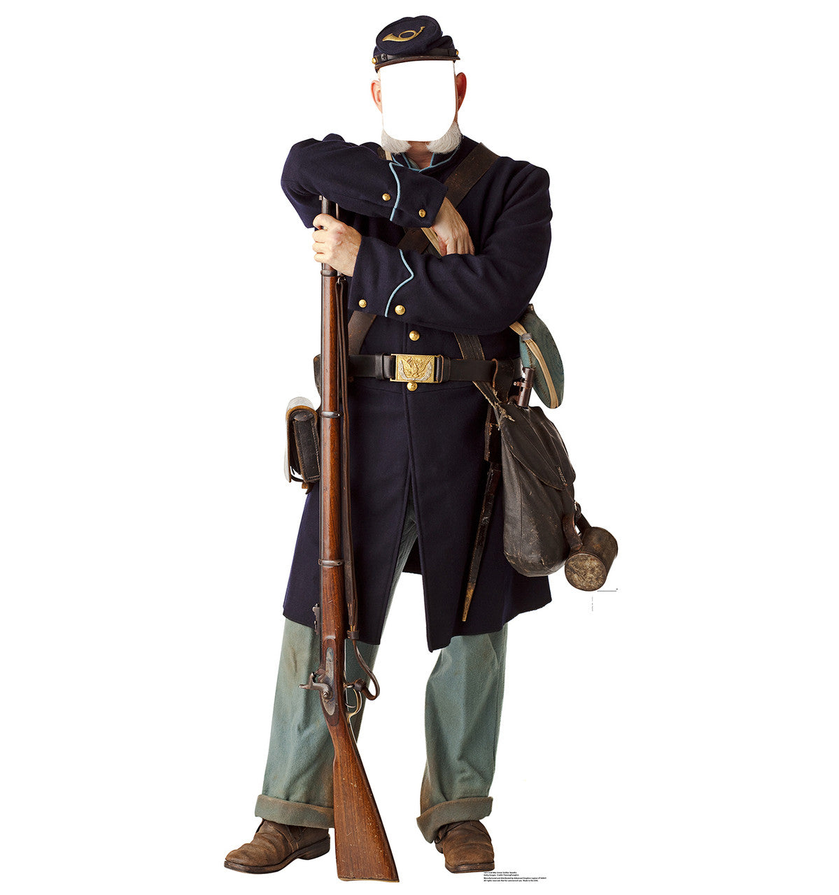 Union Civil War Soldier Standin