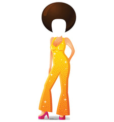 Cartoon Disco Dancer Standin