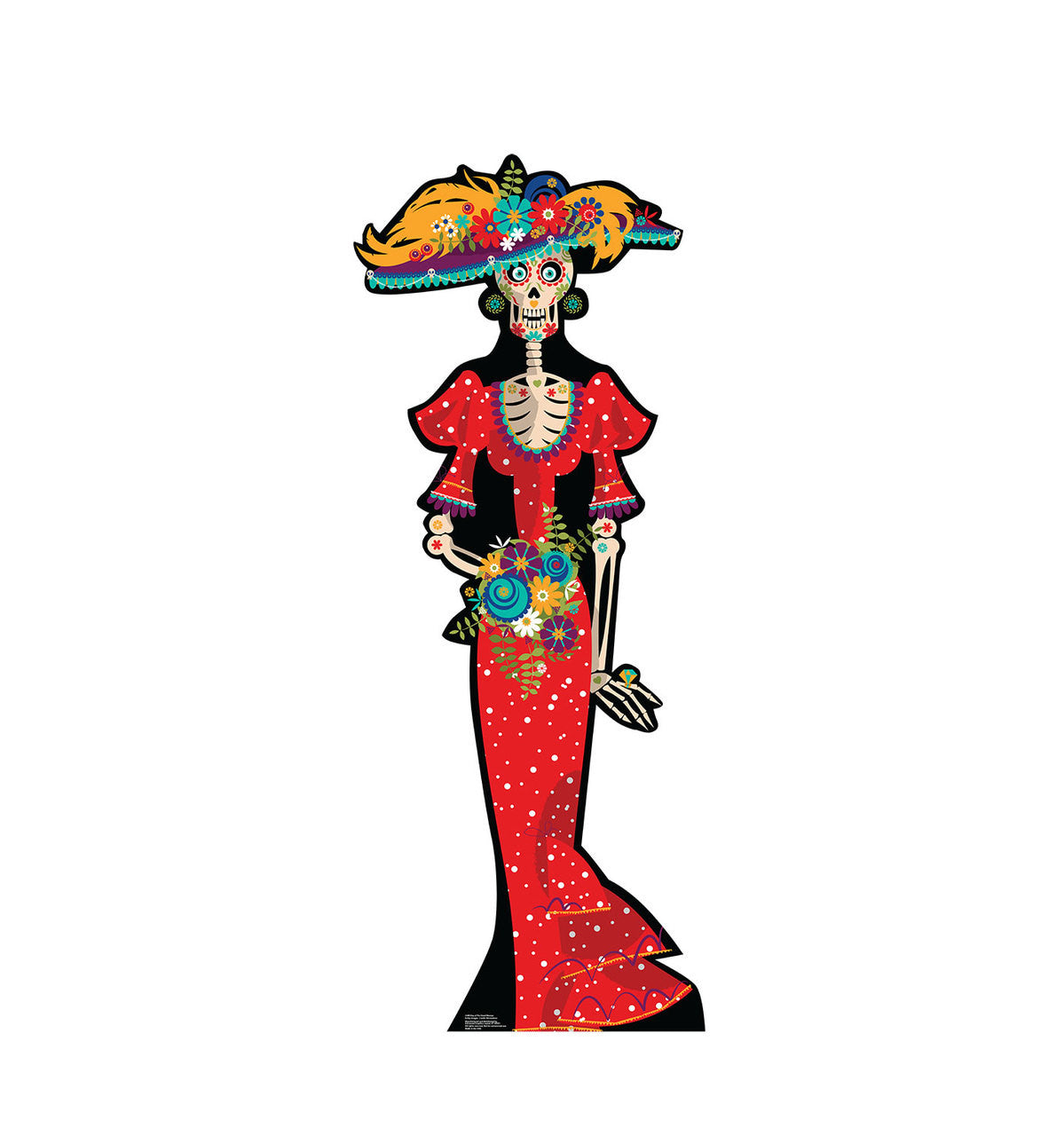 Day of The Dead Woman