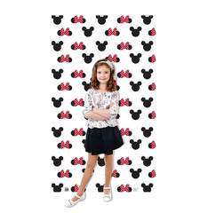 Mickey and Minnie Ears Step and Repeat Standup