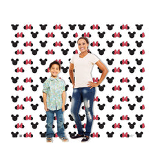 Mickey and Minnie Ears Step and Repeat - Double Wide
