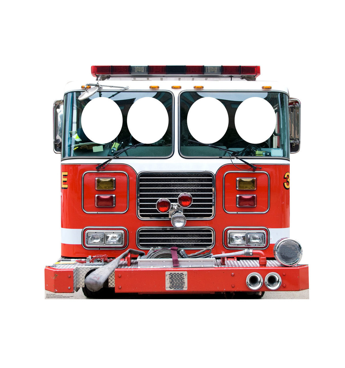 Fire Truck Standin