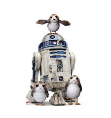 Porgs with R2-D2 (Star Wars VIII )